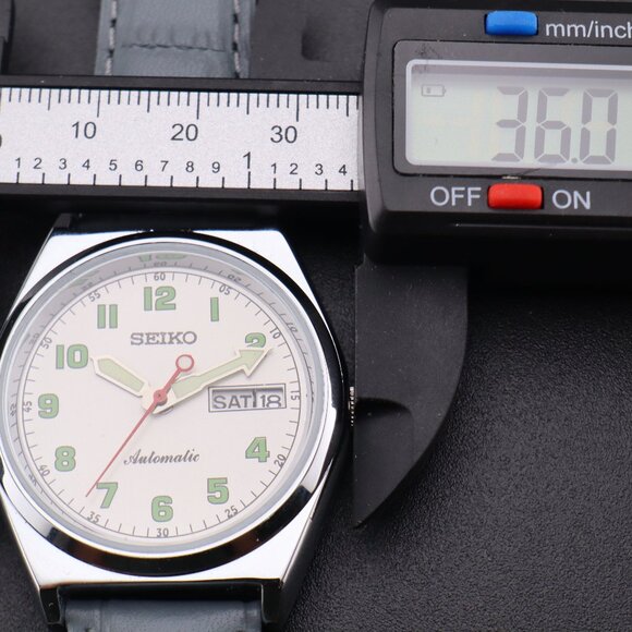 Vintage Seiko 5 Automatic 6309A Japanese Movement 17J D/D Men's Wrist Watch - Picture 10 of 15